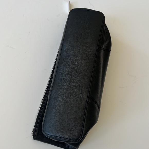 Vince Oversized Fold Over Leather Clutch - Picture 5 of 8